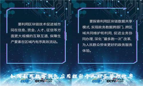 如何利用数字钱包应用提升个人财务管理效率